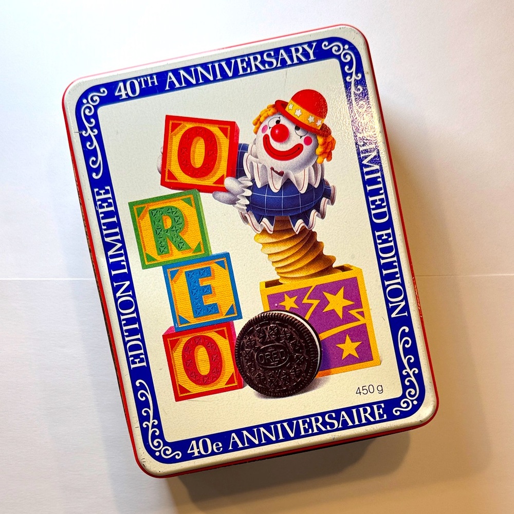 40th Anniversary OREO Limited Edition Tin Box